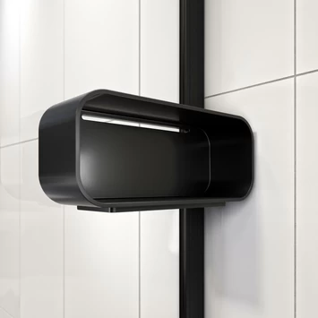 Sealskin Inc. Inloopdouche type A3 120x200 cm met douchemand, 8 mm helder veiligheidsglas met antikalklaag Mat zwart Sealskin Inc. Inloopdouche Type A3 120x200 Cm Met Douchemand, 8 Mm Helder Veiligheidsglas Met Antikalklaag Mat Zwart -Gamma Badkamer Winkel 123 5774