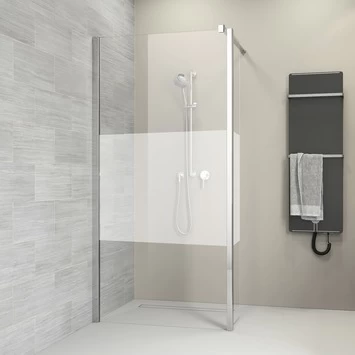 Sealskin Inloopdouche Code A3 80x197 cm met Gesatineerde Band Sealskin Inloopdouche Code A3 80x197 Cm Met Gesatineerde Band -Gamma Badkamer Winkel 123 5778