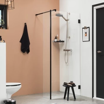 Sealskin Inloopdouche I AM A1 90x200 cm Zwart Sealskin Inloopdouche I AM A1 90x200 Cm Zwart -Gamma Badkamer Winkel 123 5789