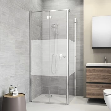 Sealskin Douchewand Code R 90x197 cm met Gesatineerde Band Sealskin Douchewand Code R 90x197 Cm Met Gesatineerde Band -Gamma Badkamer Winkel 123 5797