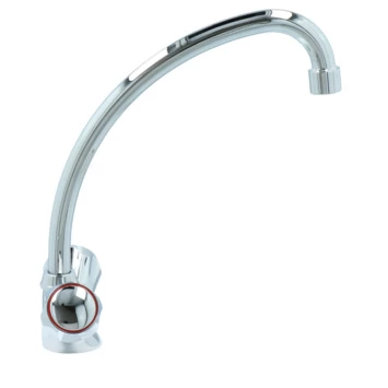 Handson Keukenkraan Thomas 2-knops Chroom met uitloop 235mm Handson Keukenkraan Thomas 2-knops Chroom Met Uitloop 235mm -Gamma Badkamer Winkel 123 595