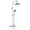 Atlantic Regendouche Asher Chroom Met Thermostatische Douchekraan En Handdouche 3 Douchestanden -Gamma Badkamer Winkel 123 5950