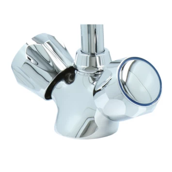 Handson Keukenkraan Thomas 2-knops Chroom met uitloop 235mm Handson Keukenkraan Thomas 2-knops Chroom Met Uitloop 235mm -Gamma Badkamer Winkel 123 598