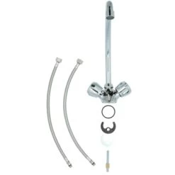 Handson Keukenkraan Thomas 2-knops Chroom Met Uitloop 235mm 12 Handson Keukenkraan Thomas 2-knops Chroom Met Uitloop 235mm -Gamma Badkamer Winkel 123 600