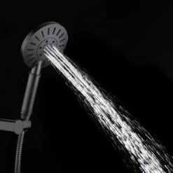 Tiger Regendoucheset Akcent Met Thermostatisch Kraan Zwart -Gamma Badkamer Winkel 123 6017