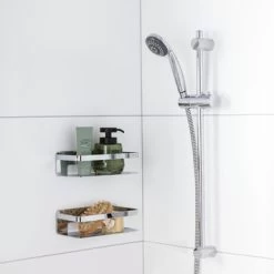 Tiger Splash Doucheset Valencia Waterbesparend Chroom -Gamma Badkamer Winkel 123 6077