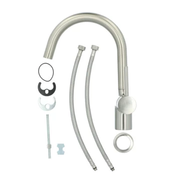 Handson keukenkraan Oscar RVS Handson Keukenkraan Oscar RVS -Gamma Badkamer Winkel 123 612