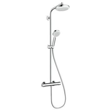 Hansgrohe Regendouche Crometta 160 met Thermostatische Douchekraan Hansgrohe Regendouche Crometta 160 Met Thermostatische Douchekraan -Gamma Badkamer Winkel 123 6132
