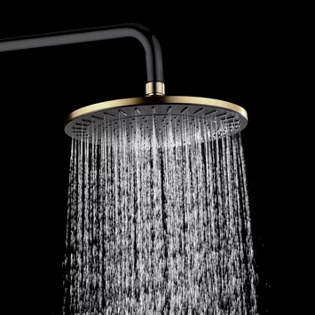 Tiger regendoucheset Akcent zwart/messing incl kraan en handdouche met 3 straalstanden Tiger Regendoucheset Akcent Zwart/messing Incl Kraan En Handdouche Met 3 Straalstanden -Gamma Badkamer Winkel 123 6214