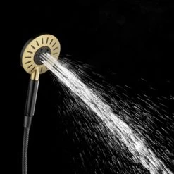 Tiger Doucheset Akcent 3 Straalstanden Zwart/messing 9 Tiger Doucheset Akcent 3 Straalstanden Zwart/messing -Gamma Badkamer Winkel 123 6223