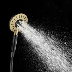 Tiger Doucheset Akcent 3 Straalstanden Zwart/messing 11 Tiger Doucheset Akcent 3 Straalstanden Zwart/messing -Gamma Badkamer Winkel 123 6225