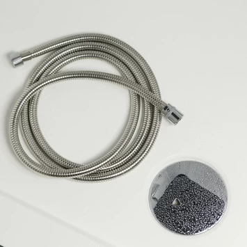 Tiger Splash doucheslang handdouche Garanty Stretch waterbesparend chroom 200 cm Tiger Splash Doucheslang Handdouche Garanty Stretch Waterbesparend Chroom 200 Cm -Gamma Badkamer Winkel 123 6254