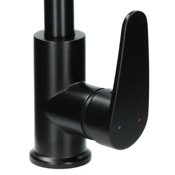 Absolut keukenkraan Fasso met hendel Zwart Absolut Keukenkraan Fasso Met Hendel Zwart -Gamma Badkamer Winkel 123 626