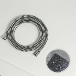 Tiger Splash Eco Doucheslang Handdouche Stretchflex Chroom 2m -Gamma Badkamer Winkel 123 6266