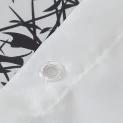 Sealskin Douchegordijn Flow 180x200cm Zwart/wit 8 Sealskin Douchegordijn Flow 180x200cm Zwart/wit -Gamma Badkamer Winkel 123 6346