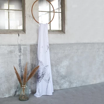 Sealskin douchegordijn flow 180x200cm zwart/wit Sealskin Douchegordijn Flow 180x200cm Zwart/wit -Gamma Badkamer Winkel 123 6348