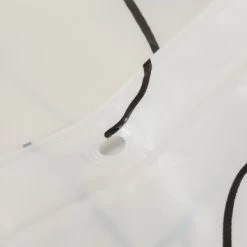 Sealskin Douchegordijn Mind 180x200cm Zwart/wit 4 Sealskin Douchegordijn Mind 180x200cm Zwart/wit -Gamma Badkamer Winkel 123 6376