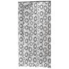 Sealskin Douchegordijn Circolo Grijs 180x200 Cm -Gamma Badkamer Winkel 123 6405