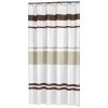 Sealskin Douchegordijn Urban Textiel Bruin/Beige 200x180 Cm -Gamma Badkamer Winkel 123 6413
