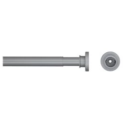 Sealskin Douchegordijnstang Seallux Verstelbaar Aluminium 80-130 Cm