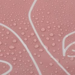 Sealskin Douchegordijn Mind 180x200cm D.roze/wit 5 Sealskin Douchegordijn Mind 180x200cm D.roze/wit -Gamma Badkamer Winkel 123 6484