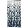 Sealskin Douchegordijn Pixel Textiel Zwart 200x180 Cm 2 Sealskin Douchegordijn Pixel Textiel Zwart 200x180 Cm -Gamma Badkamer Winkel 123 6526
