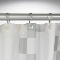 Sealskin Douchegordijn Pixel Textiel Zwart 200x180 Cm 4 Sealskin Douchegordijn Pixel Textiel Zwart 200x180 Cm -Gamma Badkamer Winkel 123 6528