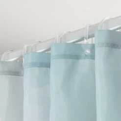 Sealskin Douchegordijn Earth 180x200cm D.grn /wht 4 Sealskin Douchegordijn Earth 180x200cm D.grn /wht -Gamma Badkamer Winkel 123 6532