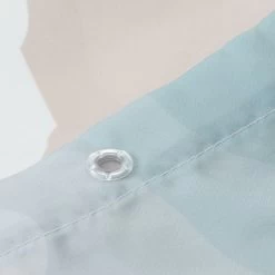 Sealskin Douchegordijn Earth 180x200cm D.grn /wht 6 Sealskin Douchegordijn Earth 180x200cm D.grn /wht -Gamma Badkamer Winkel 123 6534