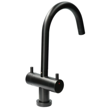 Atlantic keukenkraan Adrian 2-knops Zwart Atlantic Keukenkraan Adrian 2-knops Zwart -Gamma Badkamer Winkel 123 657