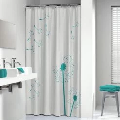 Sealskin Douchegordijn Vento Aqua 180x200 Cm