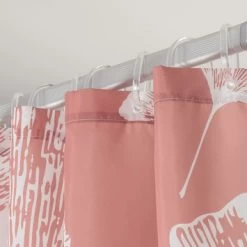 Sealskin Douchegordijn Mare 180x200cm D.roze/wit 4 Sealskin Douchegordijn Mare 180x200cm D.roze/wit -Gamma Badkamer Winkel 123 6594