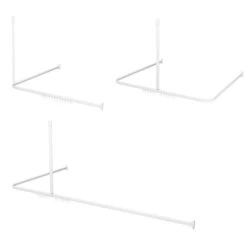 SEALSKIN Douchestang Easy Roll 90x90x90cm Wit