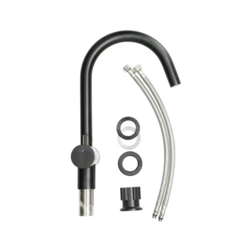 Atlantic keukenkraan Adrian 2-knops Zwart Atlantic Keukenkraan Adrian 2-knops Zwart -Gamma Badkamer Winkel 123 661