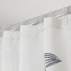 Sealskin Douchegordijn Birds 180x200cm Zwart/wit 4 Sealskin Douchegordijn Birds 180x200cm Zwart/wit -Gamma Badkamer Winkel 123 6650