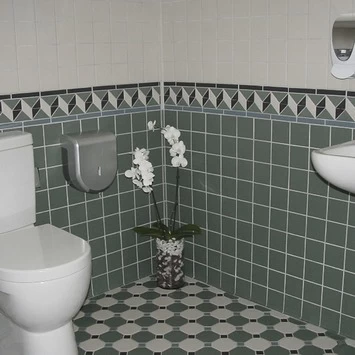 Vloertegel Aveiro Groen 10x10 cm 1,0 m² Vloertegel Aveiro Groen 10x10 Cm 1,0 M² -Gamma Badkamer Winkel 123 6737