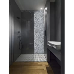 Nature Stone Pebble Antraciet 30x30 Cm 1 M² -Gamma Badkamer Winkel 123 6760