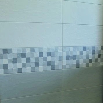 Wandtegel Aitana Decor Grijs 21,4x61 cm 1,17m²/pak Wandtegel Aitana Decor Grijs 21,4x61 Cm 1,17m²/pak -Gamma Badkamer Winkel 123 6792