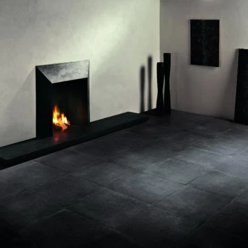 Vloertegel Ardennes Zwart 45x45 cm 1,42 m² Vloertegel Ardennes Zwart 45x45 Cm 1,42 M² -Gamma Badkamer Winkel 123 6802