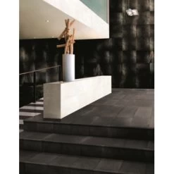 Wand/vloertegel Corton Black 30x60cm 1,26 M² -Gamma Badkamer Winkel 123 6808