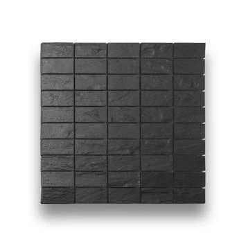 Mozaïektegel Java Zwart 30x30 cm Mozaïektegel Java Zwart 30x30 Cm -Gamma Badkamer Winkel 123 6857