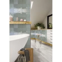 Wandtegel Sava Blauw 13x13 Cm 1m² -Gamma Badkamer Winkel 123 6902