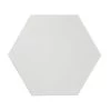 Wandtegel Rustic Hexagon Mat Wit 15x15 Cm 0,85m² -Gamma Badkamer Winkel 123 6943