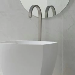 Wandtegel Aspen Marmer Wit/Grijs 25x33 Cm 1,5 M² -Gamma Badkamer Winkel 123 7026