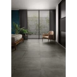 Vloertegel/wandtegel Bergen Antraciet 60x60 Cm 1,44m² -Gamma Badkamer Winkel 123 7162