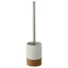 Atlantic Toiletborstelhouder Kurk/Mat Wit -Gamma Badkamer Winkel 123 7191