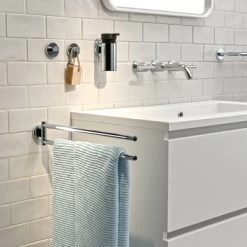 Tiger Noon Zelfklevende Grote Haak Chroom 5 Tiger Noon Zelfklevende Grote Haak Chroom -Gamma Badkamer Winkel 123 7202