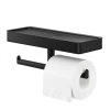 Tiger Toiletrolhouder Carv Met Planchet -Gamma Badkamer Winkel 123 7226