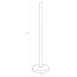 Sealskin Reserverolhouder Acero Wit 8 Sealskin Reserverolhouder Acero Wit -Gamma Badkamer Winkel 123 7308