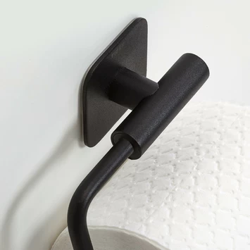 Tiger toiletrolhouder Colar zonder klep zwart Tiger Toiletrolhouder Colar Zonder Klep Zwart -Gamma Badkamer Winkel 123 7313